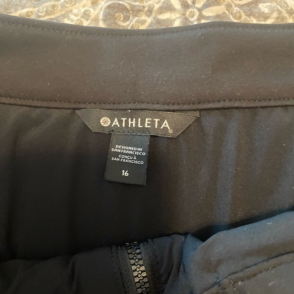 NWT Athleta Apres ski skirt. Mini skirt. Sise 16 - Picture 2 of 11